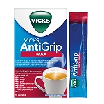 Vicks AntiGrip Max granulat na objawy przeziębienia i grypy, 10 sasz.