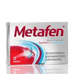 Metafen tabletki na ból różnego pochodzenia, gorączkę, 10 szt.