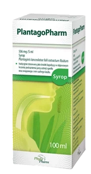 PlantagoPharm, syrop łagodzący w objawowym leczeniu podrażnienia jamy ustnej i gardła, 100 ml