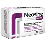 Neosine forte tabletki przeciwwirusowe, zwiększające odporność, 30 szt.