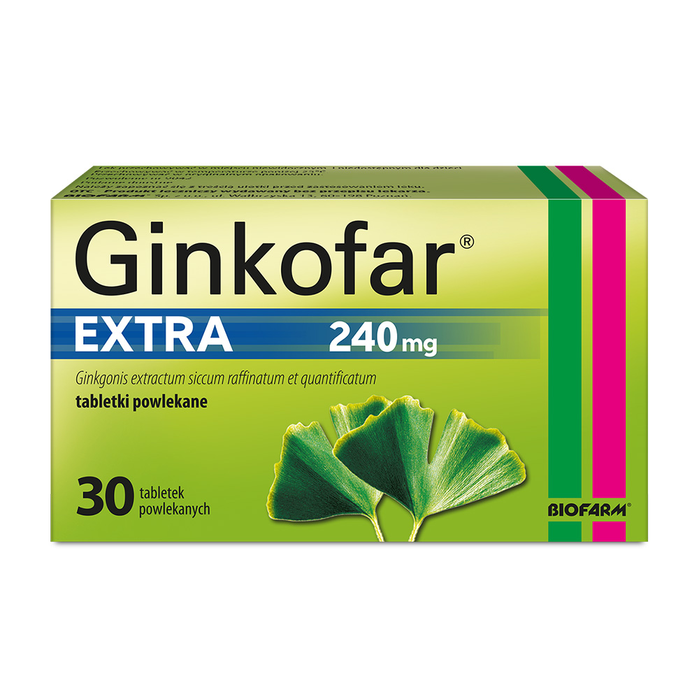Ginkofar Extra 240 mg 30 tabletek