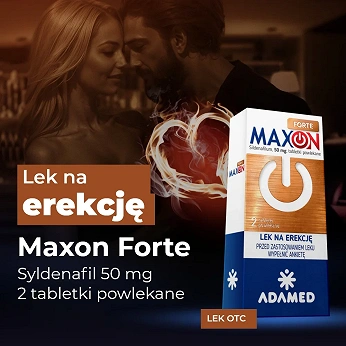 Maxon Forte, tabletki na erekcję, 2 szt.