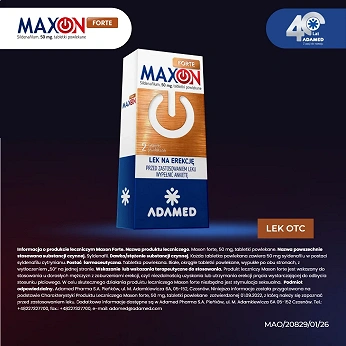 Maxon Forte, tabletki na erekcję, 2 szt.