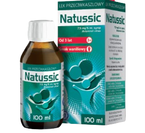 Natussic, syrop przeciwkaszlowy, 100 ml