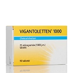 Vigantoletten 1000 tabletki z witaminą D na mięśnie i silne kości, 90 szt.