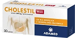 Cholestil Max tabletki rozkurczowe, zwiększające wydzielanie żółci do trawienia tłuszczy i przyspieszające jej wydalanie, 30 szt.