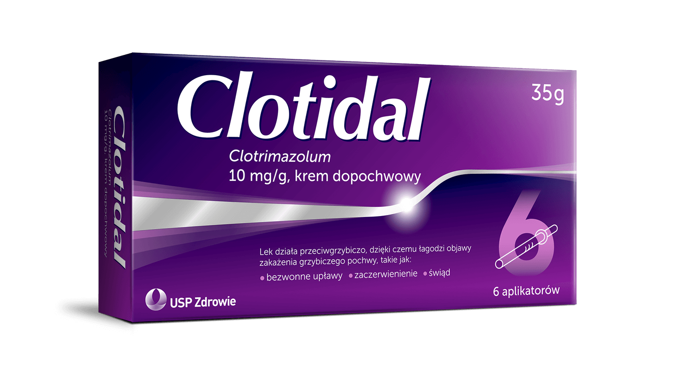 Clotidal , krem na grzybicze infekcje intymne, 35 g