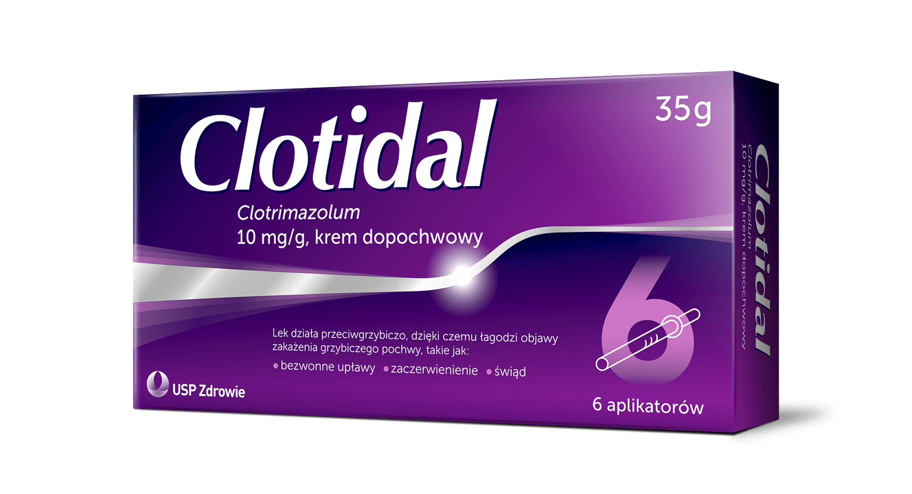 Clotidal , krem na grzybicze infekcje intymne, 35 g