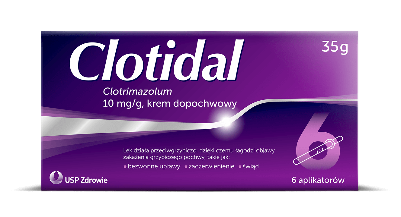 Clotidal , krem na grzybicze infekcje intymne, 35 g