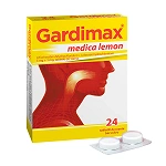Gardimax Medica lemon tabletki o smaku cytrynowym, 24 szt.