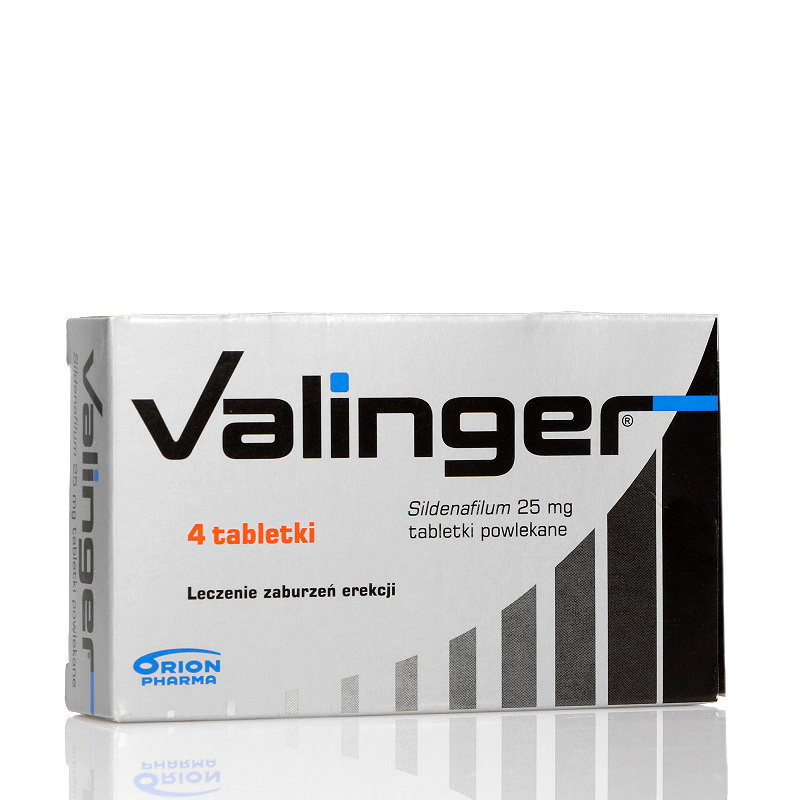 Valinger , tabletki na zaburzenia erekcji, 4 szt.