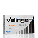 Valinger  tabletki na zaburzenia erekcji, 4 szt.