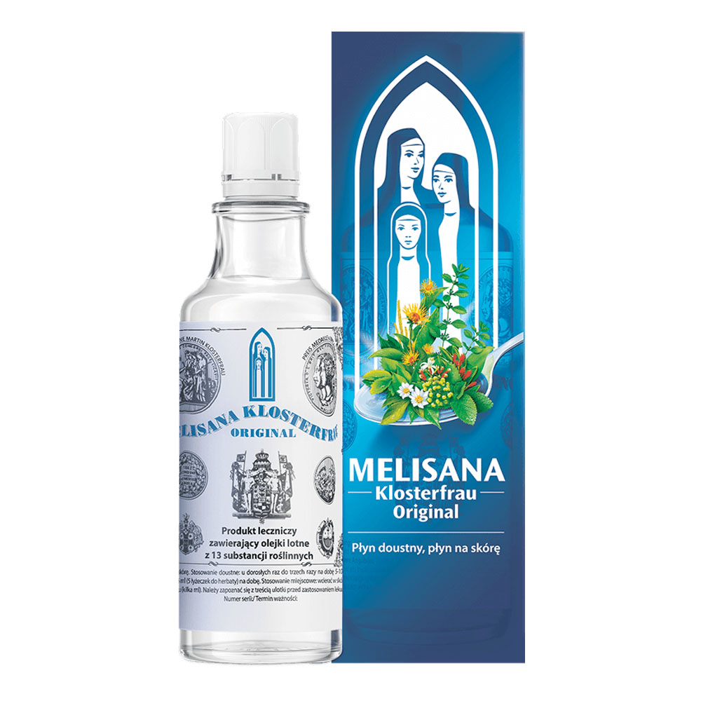 Melisana Klosterfrau Original płyn doustny i na skórę, 235 ml