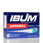 Ibum Supermax 600 mg kapsułki o działaniu przeciwbólowym i przeciwzapalnym, 10 szt.
