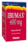 Ibumax 400 mg 50 tabletek powlekanych