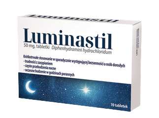 Luminastil, tabletki o działaniu nasennym, 10 szt.