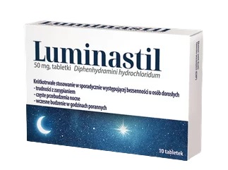 Luminastil, tabletki o działaniu nasennym, 10 szt.