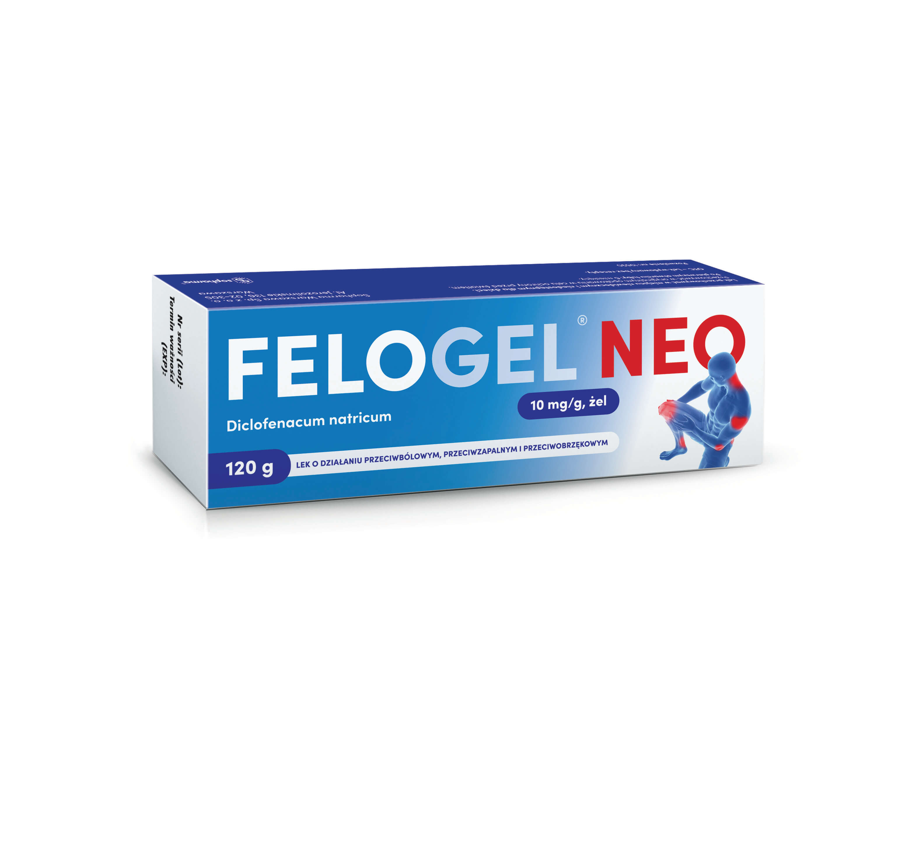 Felogel Neo, 10 mg/g żel, 120 g