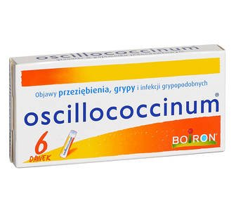 Oscillococcinum, granulki na przeziębienie i grypę, 6 x 1 dawka