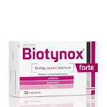Biotynox Forte tabletki na niedobór biotyny, zdrowe włosy, skórę, paznokcie, 30 szt.