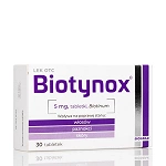 Biotynox tabletki na niedobór biotyny, zdrowe włosy, skórę, paznokcie, 30 szt.