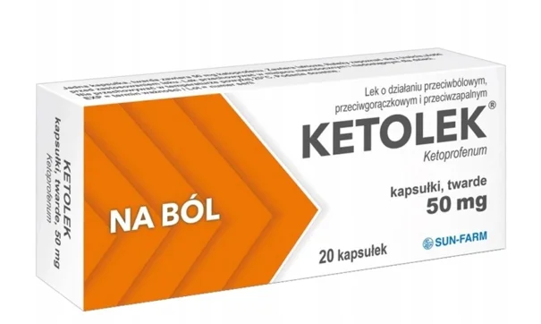 Ketolek 50 mg, 20 kapsułek