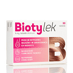 Biotylek tabletki przeciw wypadaniu włosów, łamliwości paznokci, 30 szt.