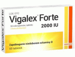 Vigalex Forte  tabletki z witaminą D, 60 szt.