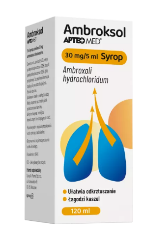 Ambroksol 30mg/5ml syrop, 120 ml