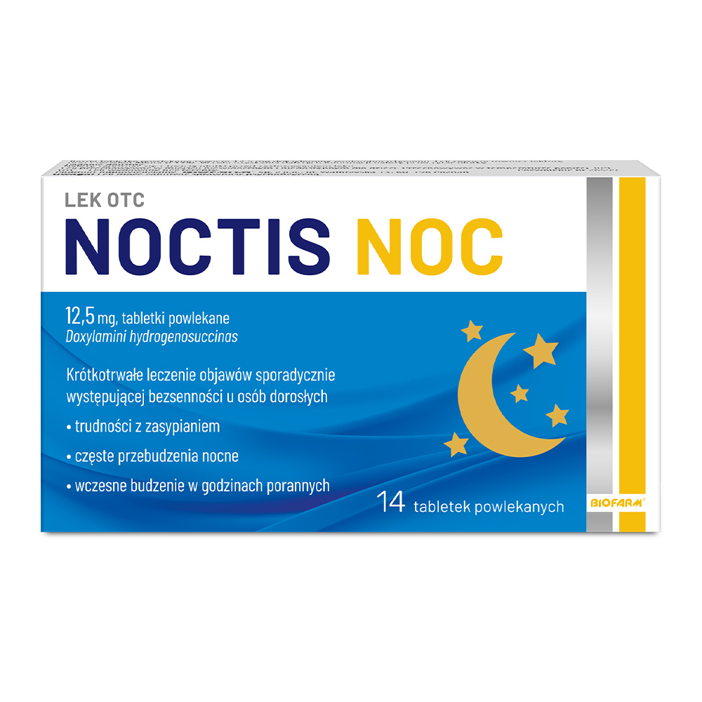 Noctis Noc 12,5 mg 14 tabletek powlekanych