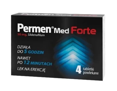 Permen Med Forte, lek na erekcję, 4 szt.