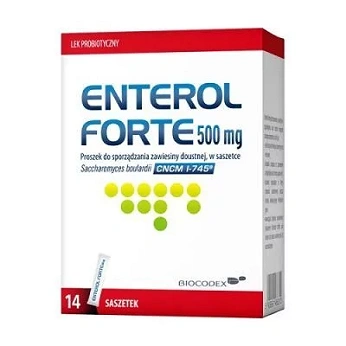 Enterol Forte, 500 mg 14 saszetek