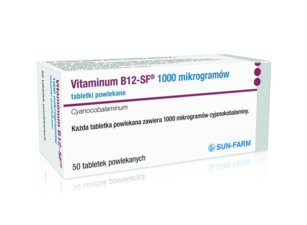 Vitaminum B12-SF tabletki z witaminą B12, 50 szt.