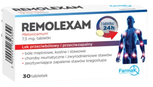 Remolexam 7,5 mg 30 tabletek