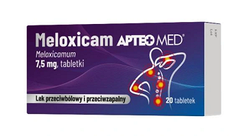 APTEO MED Meloxicam 7,5 mg, 20 tabletek