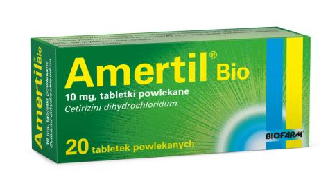 Amertil Bio 10 mg 20 tabletek powlekanych