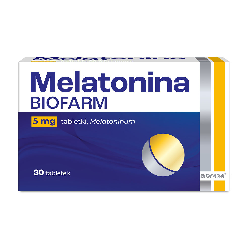 Biofarm Melatonina 5 mg 30 tabletek