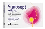 Synosept APTEO MED 1,2 mg + 0,6 mg 24 pastylki twarde do ssania