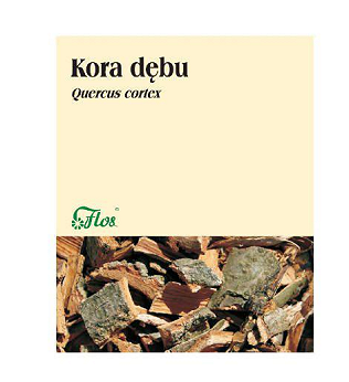 Kora Dębu, zioła do zaparzania o działaniu przeciwzapalnym i przeciwbakteryjnym, 50 g