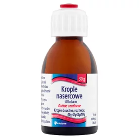 Krople nasercowe , łagodzące objawy niewydolności serca, 30 g