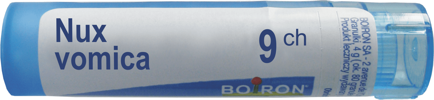 Boiron Nux Vomica 9 CH  granulki, 4 g