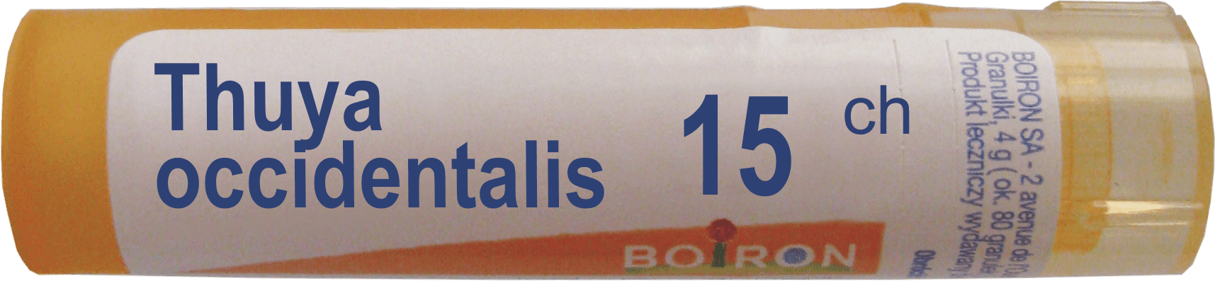 Boiron Thuya Occidentalis 15 CH  granulki, 4 g