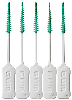 SUNSTAR GUM SOFT-PICKS Original, szczoteczki międzyzębowe średnie, 40 szt.