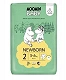 Moomin Baby Newborn 2, pieluszki ekologiczne, 3-6 kg, 56 szt. pieluszki ekologiczne, 3-6 kg, 56 szt.