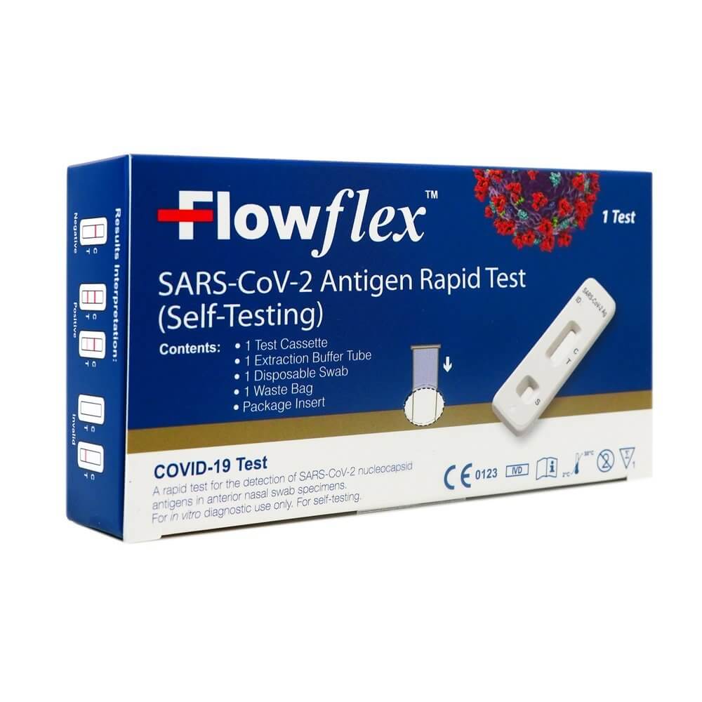 Flowflex SARS-CoV-2 Szybki test antygenowy ACON BIOTEH, do samokontroli, 1 szt.