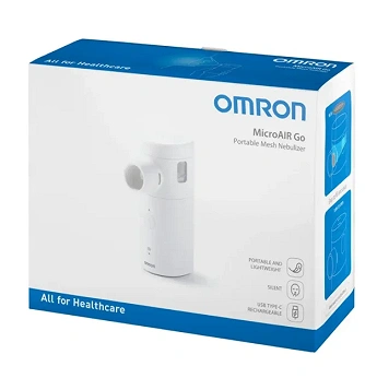 Omron MicroAir Go NE-U300, Przenośny nebulizator siateczkowy, 1 szt.