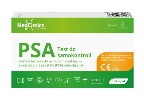 PSA Test do samokontroli test do oznaczania antygenu swoistego dla prostaty (PSA)