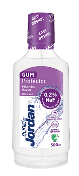 Jordan Clinic Gum Protector, Płyn do płukania jamy ustnej, 500 ml