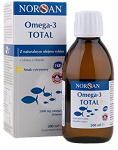 Norsan Omega-3 Total cytrynowy, 200 ml