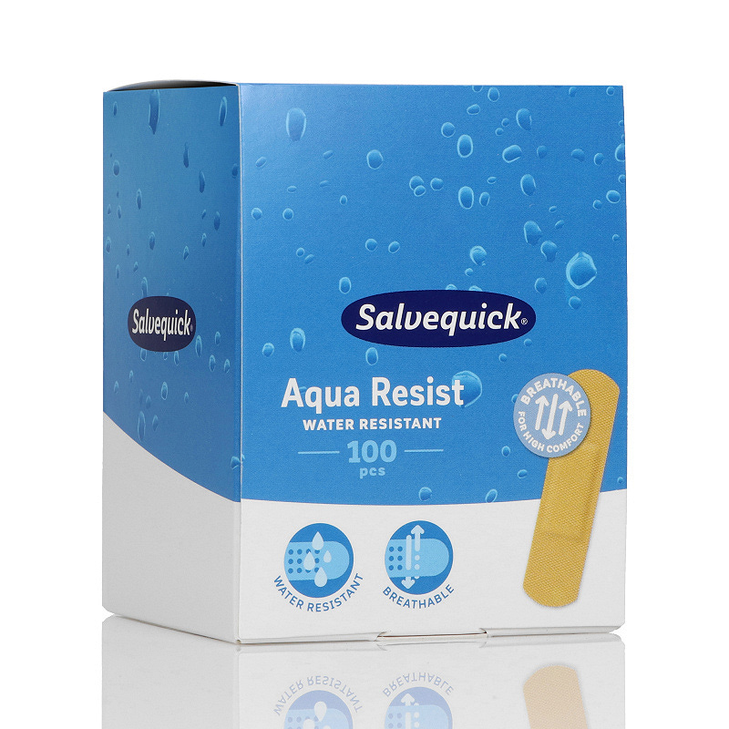 Salvequick plaster wodoodporny mały, 55 x 16 mm, 100 szt.
